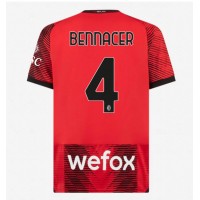 Camisa de time de futebol AC Milan Ismael Bennacer #4 Replicas 1º Equipamento 2023-24 Manga Curta